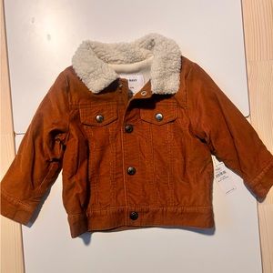 New old navy corduroy jacket. 12-18 months